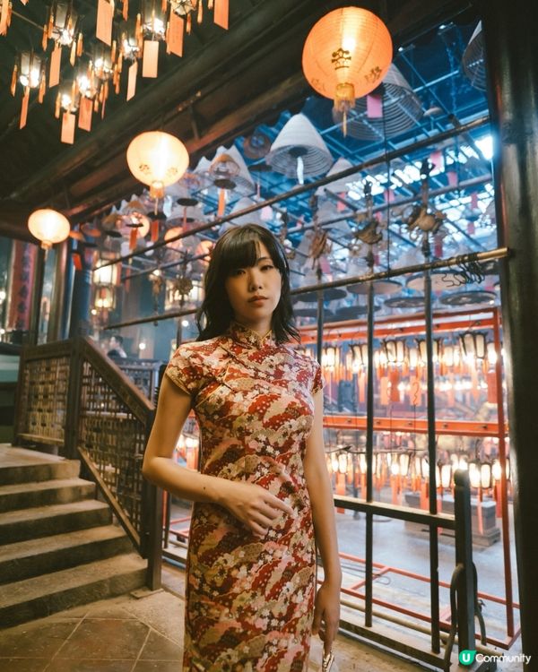 文武廟旗袍夢✨🏮