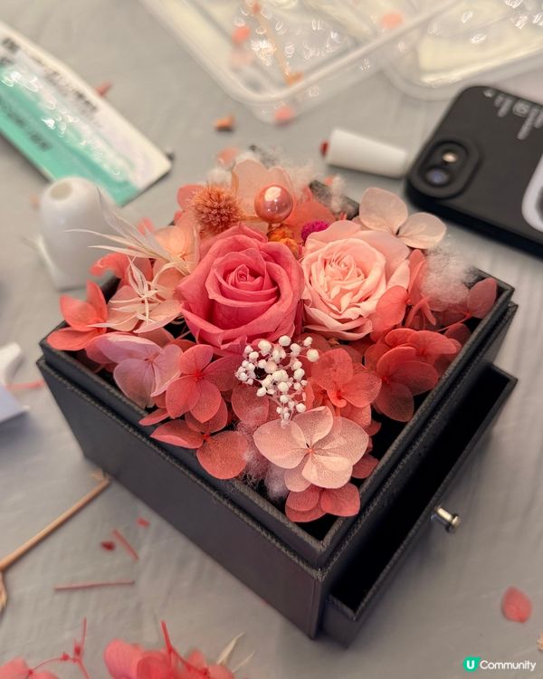 親手製禮送俾媽咪！💐💖