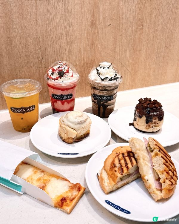 肉桂控召集📢！！必食人氣Cinnabon肉桂捲💕