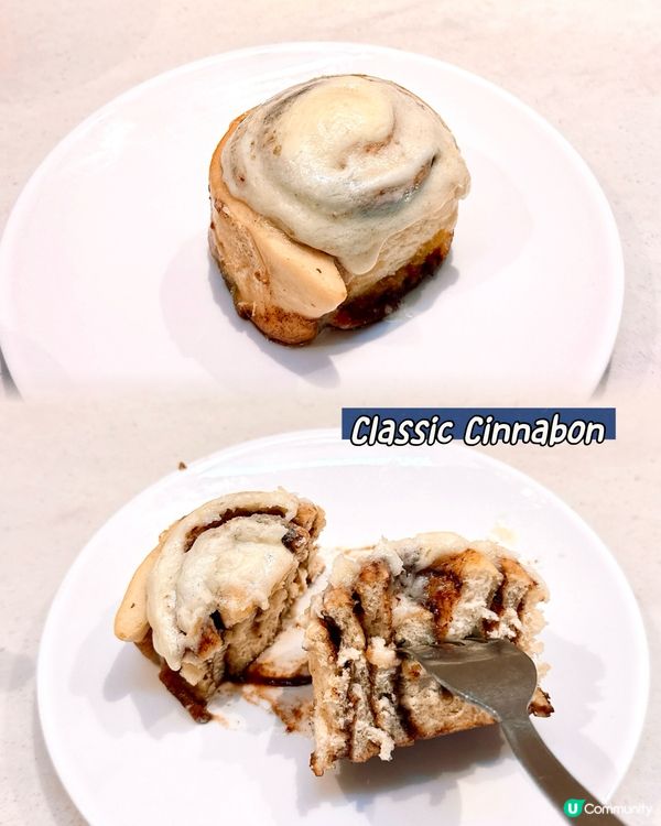 肉桂控召集📢！！必食人氣Cinnabon肉桂捲💕
