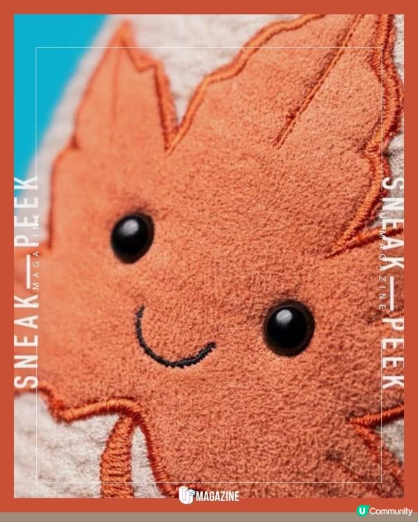 加拿大限定！楓糖漿Jellycat登場｜麻繩質感瓶身＋微笑楓葉標誌                                                    