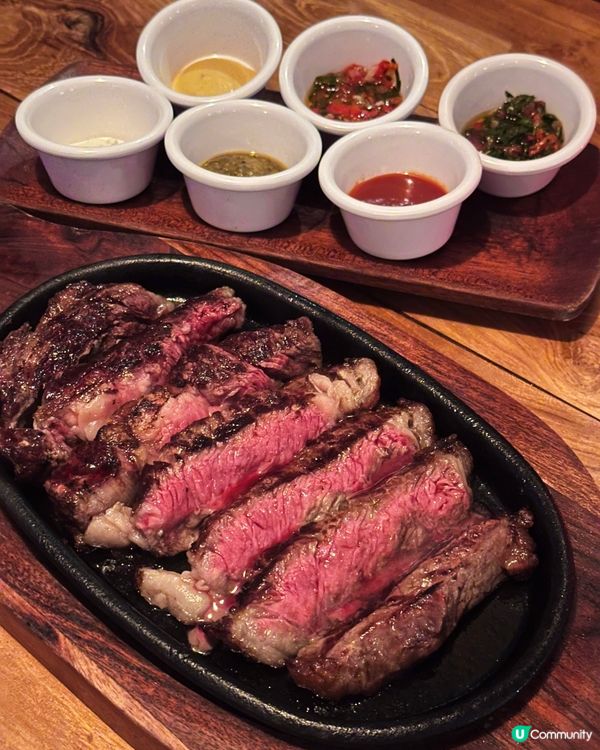 蘭桂芳食到高質阿根廷熟成牛扒