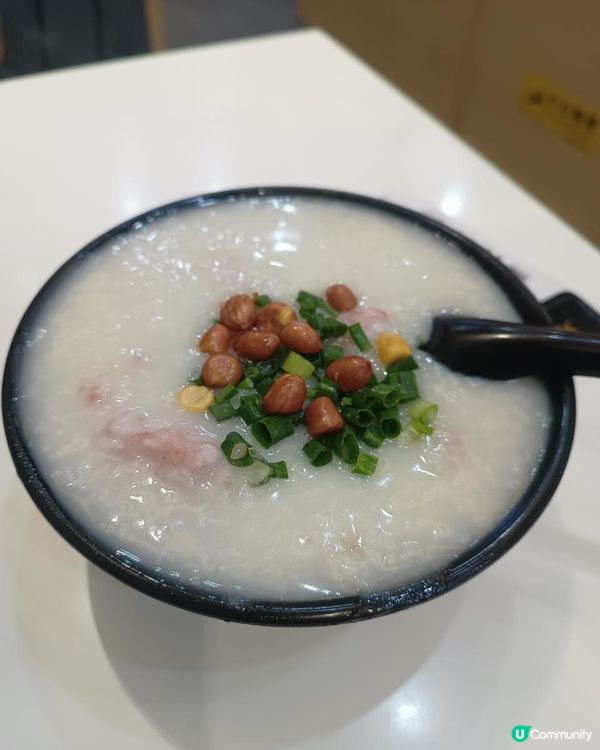 街坊粥麵店 粥底軟綿綿🥢😋