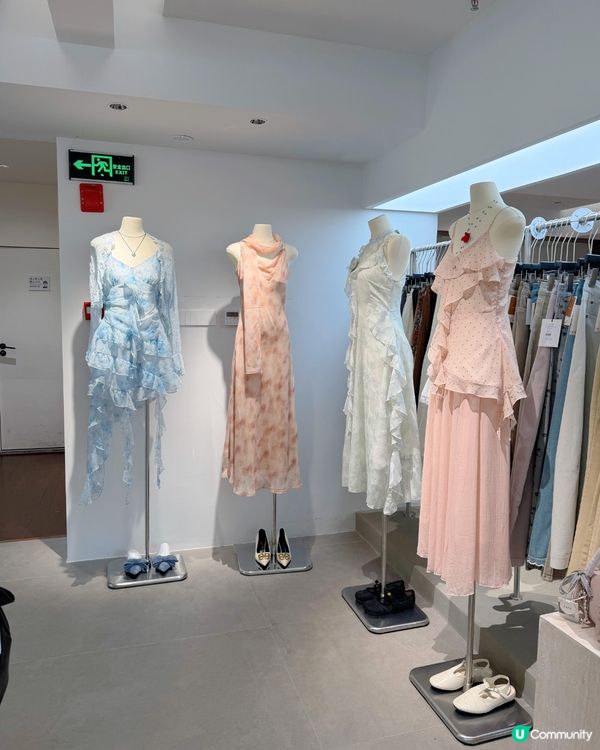 深圳新開1000㎡獨棟服裝店👗韓系/法式/連衣裙/返工衫/休閒風