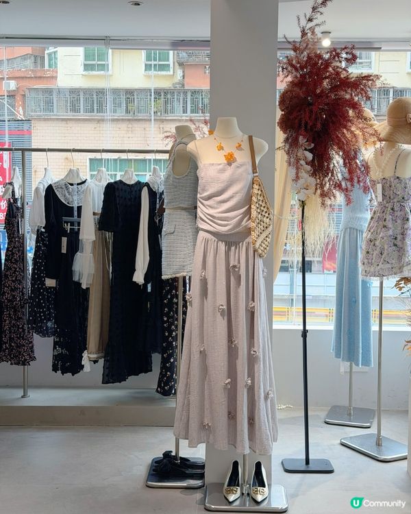 深圳新開1000㎡獨棟服裝店👗韓系/法式/連衣裙/返工衫/休閒風