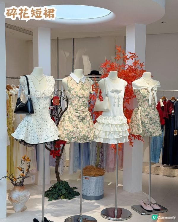 深圳新開1000㎡獨棟服裝店👗韓系/法式/連衣裙/返工衫/休閒風