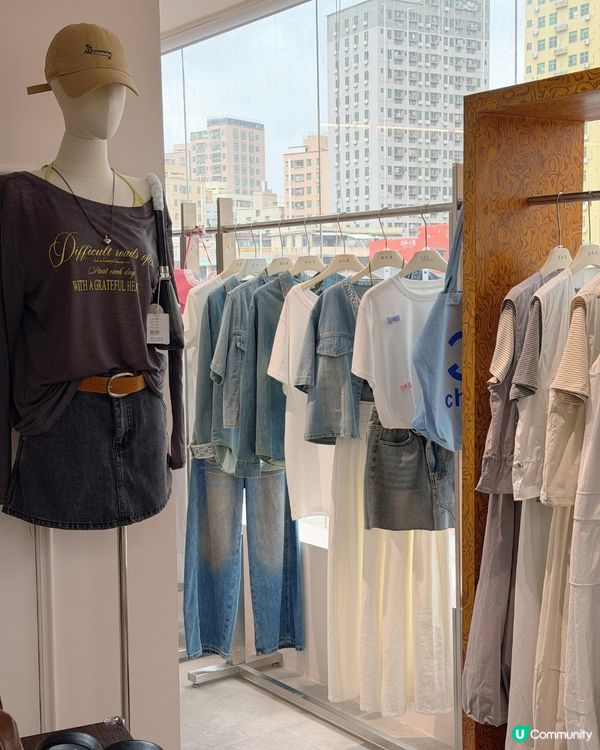 深圳新開1000㎡獨棟服裝店👗韓系/法式/連衣裙/返工衫/休閒風