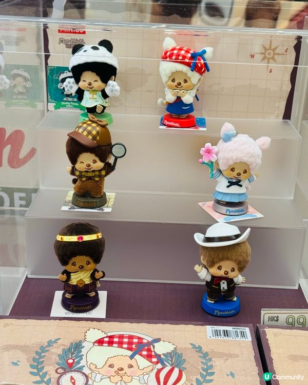 MINISO Monchhichi 主題快閃店❤️