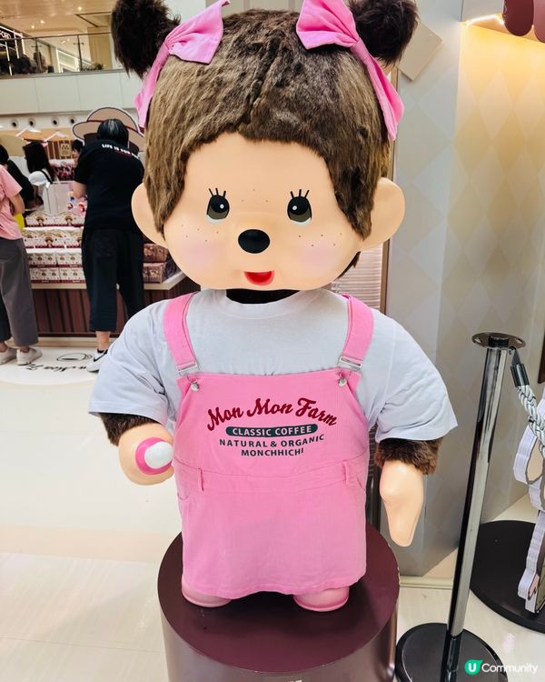 MINISO Monchhichi 主題快閃店❤️