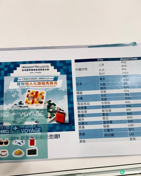 機場都有復古風？😍 馬賽克杯墊帶回家！✨
