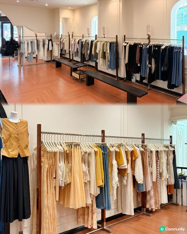 深圳獨棟自助服裝店👗有4間分店! 均價¥100+/設試身室/韓系/休閒/連身裙