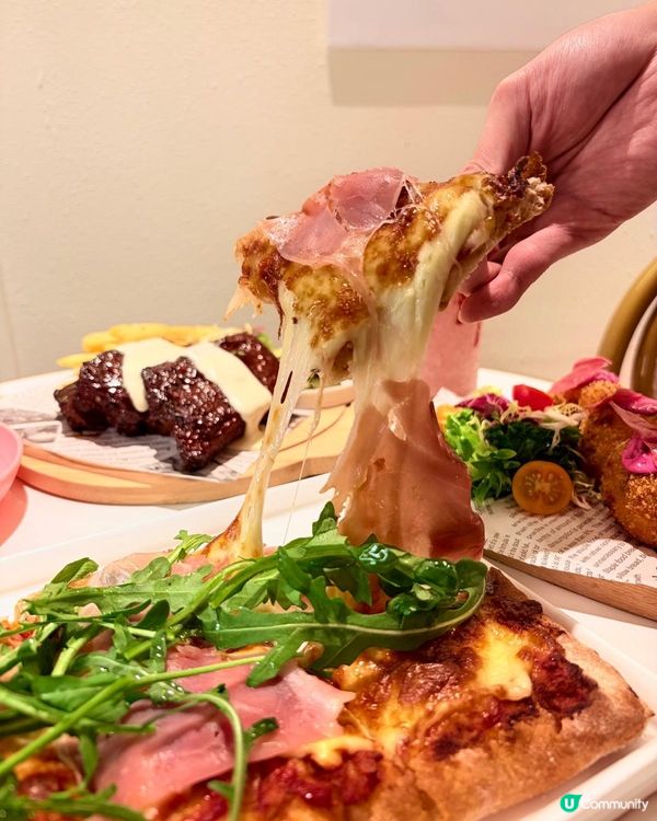 【社群請您食🐽】全新餐廳Oink! Oink! 招牌燒豬肋骨+手工薄餅二人套餐！