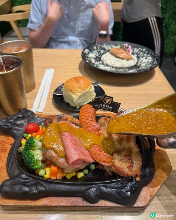 鐵板美式雜扒．滋滋作響🤤🥩