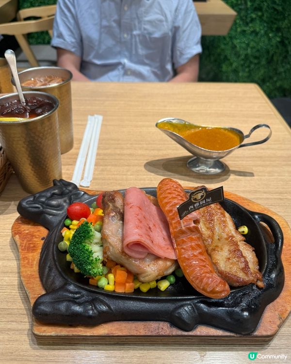 鐵板美式雜扒．滋滋作響🤤🥩