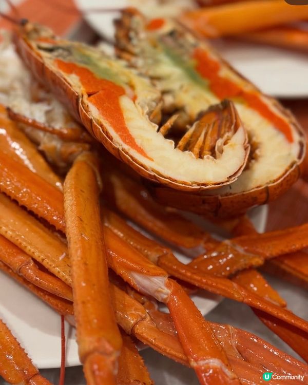 蟹脚🦀同甜品好正