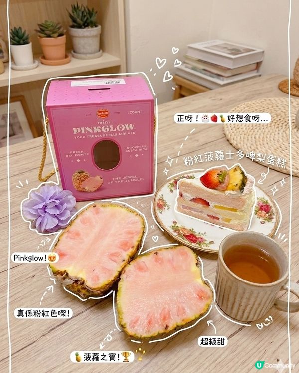 Italian TomatoxPinkglow粉紅菠蘿💕