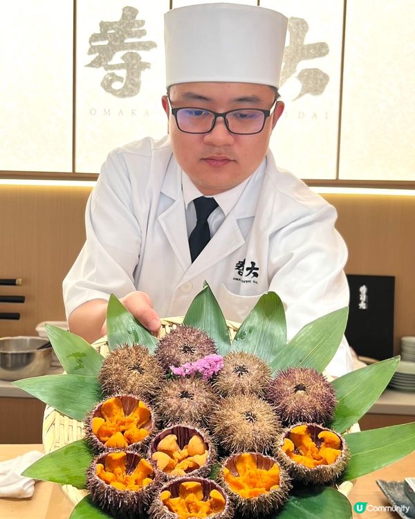 今次來左壽司大品嘗｢999季節限定活海膽雙人餐｣!
