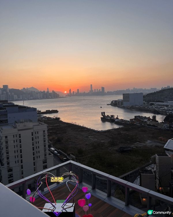 夕陽紅油塘💖，免排隊靚景！