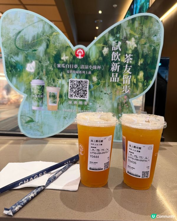 終於試到「走走系列」茶特調飲品 🍵🥳
