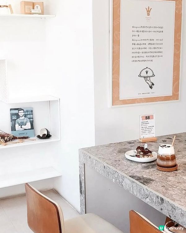 金茂宜 café ☕️chill 爆！💯純白系氛圍