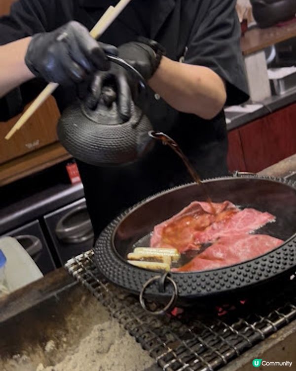 福岡。天神小巷 1800yen 但馬太田牛壽喜燒午餐