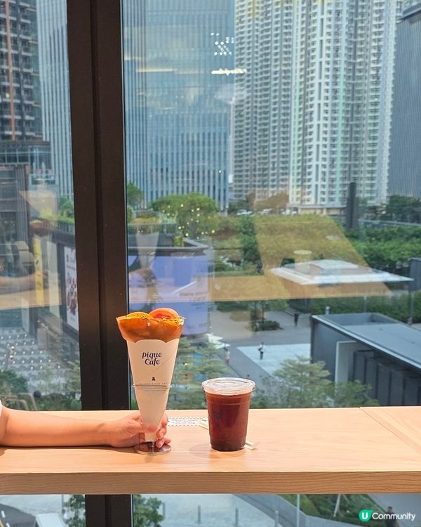 夏日限定🍊柑橘可麗餅！