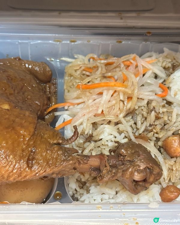 簡單分享😛砵仔糕+滷水雞髀飯🍗