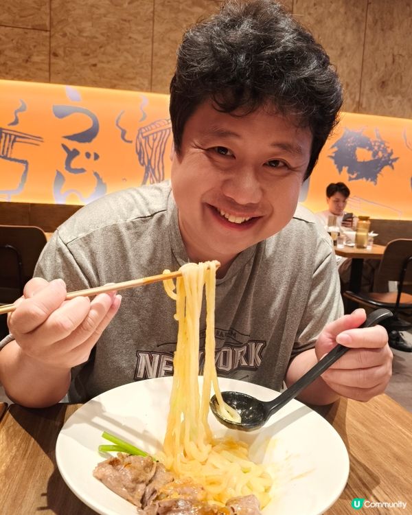 一次試勻大地烏冬冷拌、湯麵＋壽喜燒釜玉 🍜💥