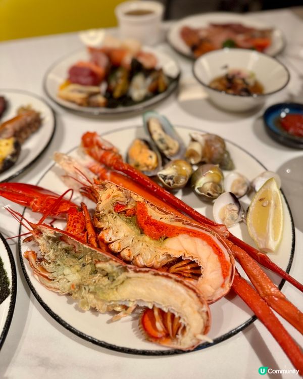 五星酒店自助餐😍任食龍蝦海膽魚子醬和牛😇