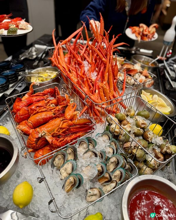 五星酒店自助餐😍任食龍蝦海膽魚子醬和牛😇