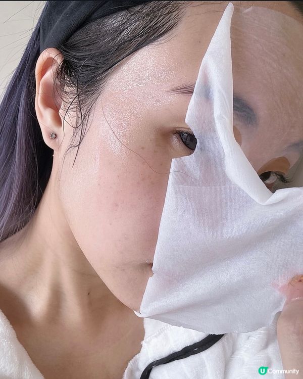 敷面膜步驟分享 💧💧