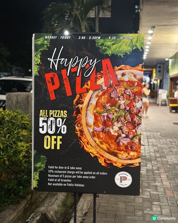 望住海景🌊食Pizza🍕夠晒chill😆 港島東鯉景灣嘅Pi...