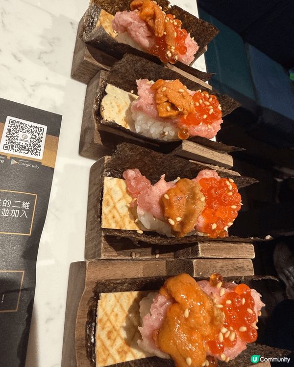 銅鑼灣大喜屋的食材種類繁多且非常新鮮，無論是刺身還是熟食的水...