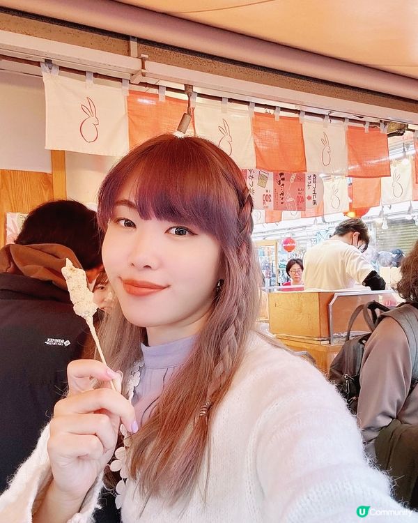 雷門必吃😋糰子抹茶🥤