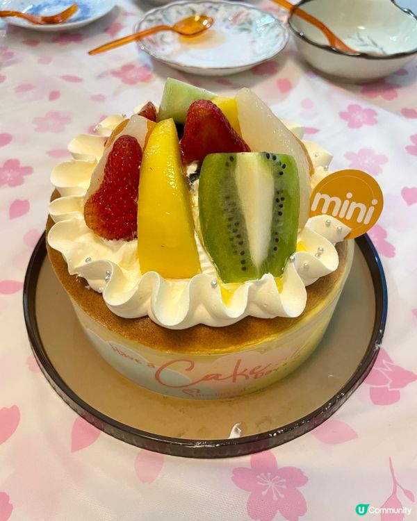 🍰美心西餅･鮮果舒芙蕾蛋糕|$160輕盈細份,2-4人開心分...
