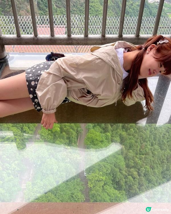 矮寨大橋驚險玻璃棧道體驗🏞️