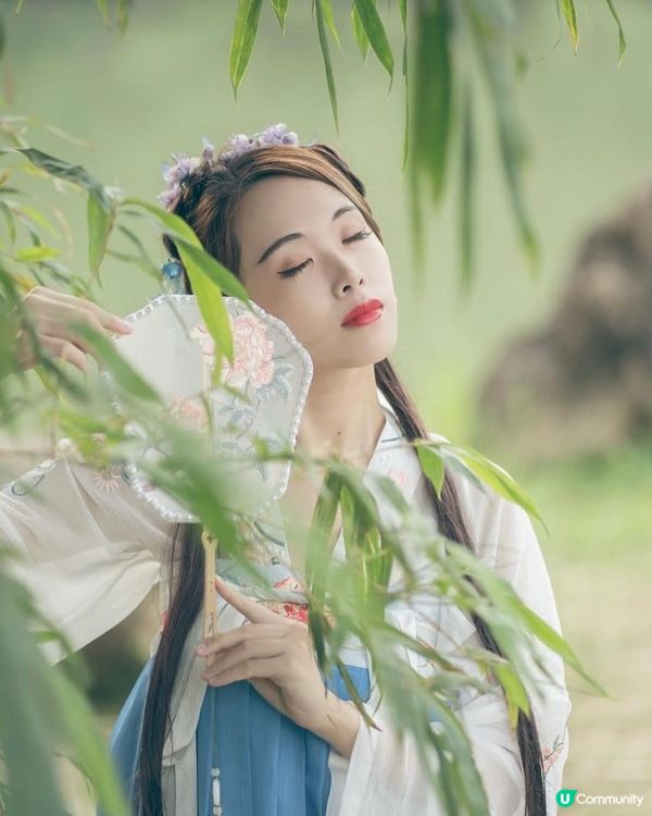 高雄澄清湖邊的古韻穿搭分享  