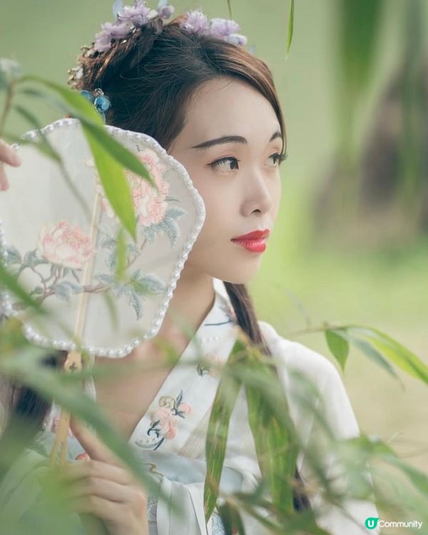 高雄澄清湖邊的古韻穿搭分享  