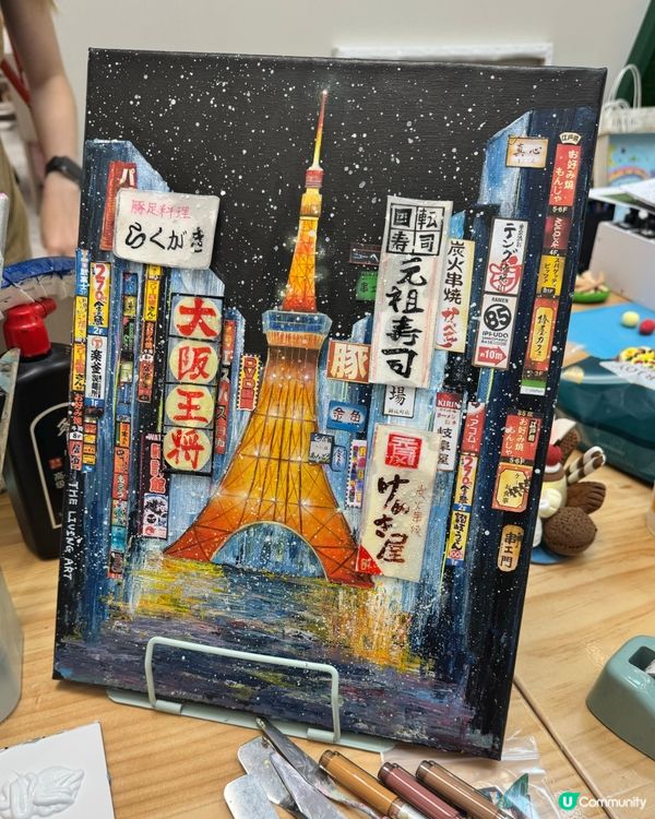 【勁多pm🤣】 畫畫成品超級靚😍兩個非常投入同開心!