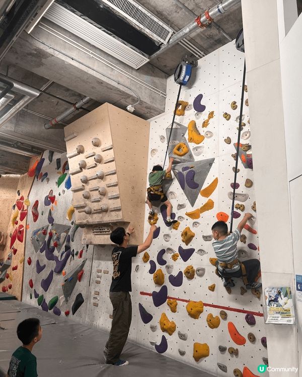 因為最近just climb太古分店有開放日的關係，我們特意...