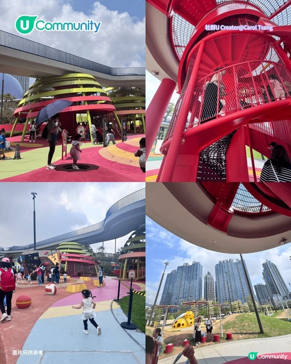 香港11大免費遊樂場推介🛝佔地3萬呎／旋轉滑梯／38 米長繩網／雲海充氣裝置                                                     