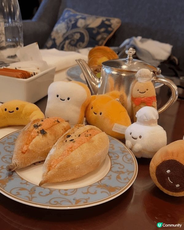 【終於搶到！九龍香格里拉麵包放題🥐🎄】