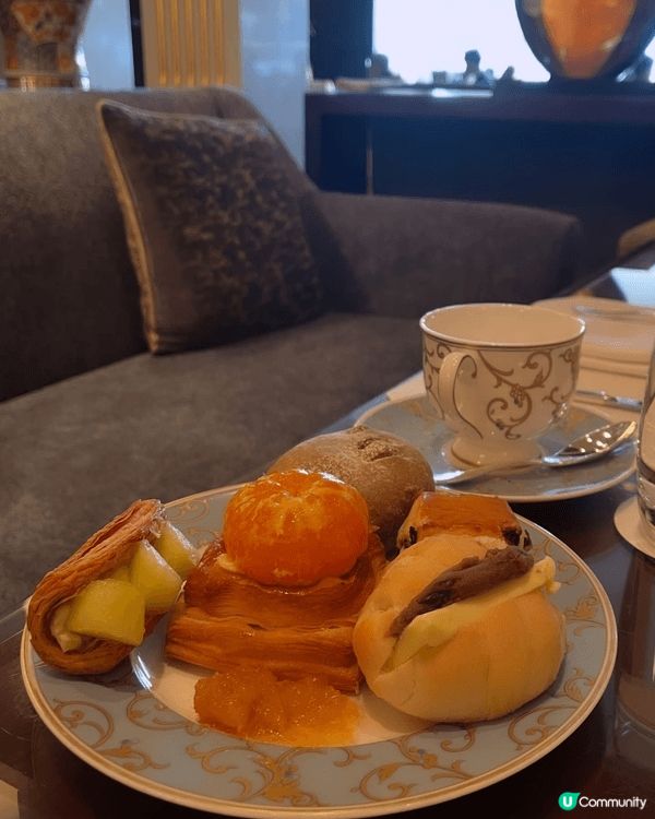 【終於搶到！九龍香格里拉麵包放題🥐🎄】