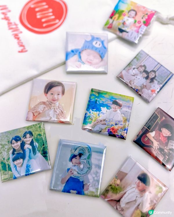 為珍貴成長回憶留念💕客製化磁石貼