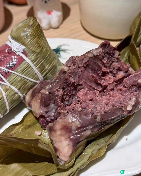 食厭鹹粽？試吓紅豆甜粽！😋