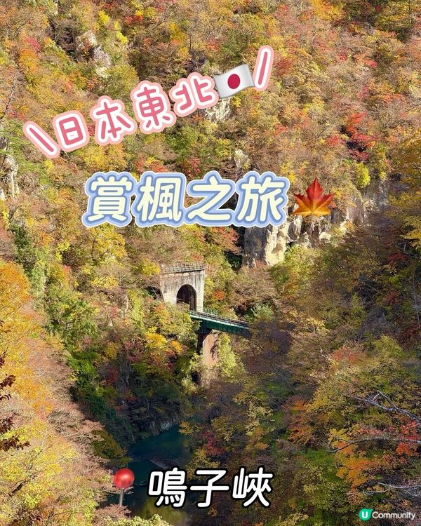 🍁🍁日本東北紅葉之旅🍁🍁仙台 鳴子峽