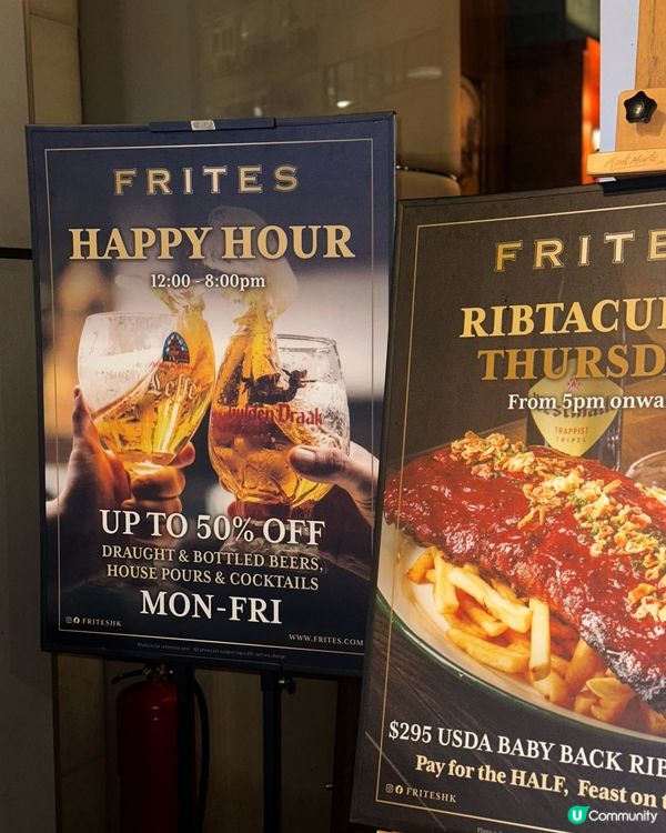 銅鑼灣呢間比利時餐廳🇧🇪 FRITES Belgium on...