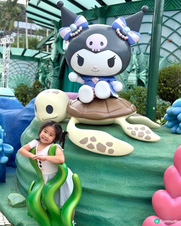 來海洋公園瘋狂同Sanrio打卡！