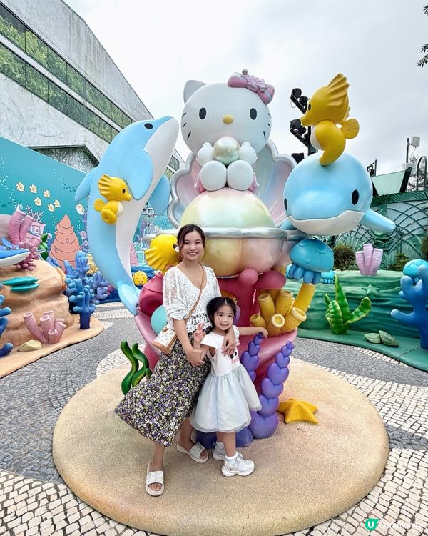 來海洋公園瘋狂同Sanrio打卡！