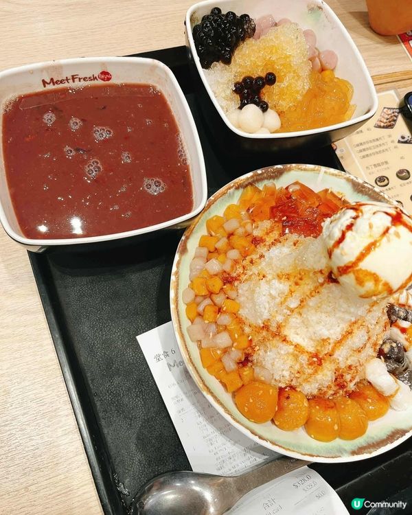 「MeetFresh」主打純手工製作的芋圓、滑嫩仙草以及傳統...